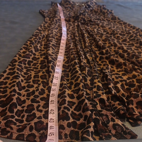 Ember Large Sheer Print Duster With Tie - Picture 10 of 10